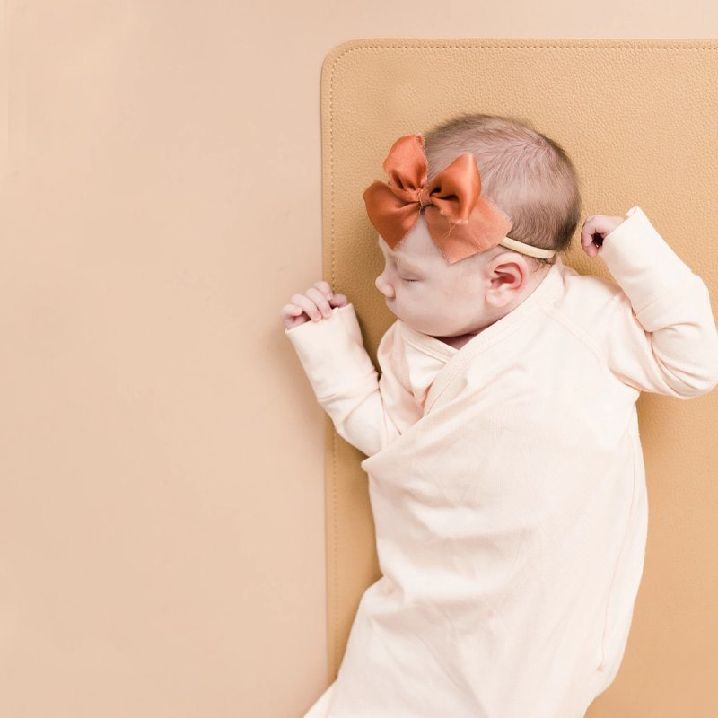 Baby Diaper Nappy Changing Table Pad Vegan Leather Mat Set