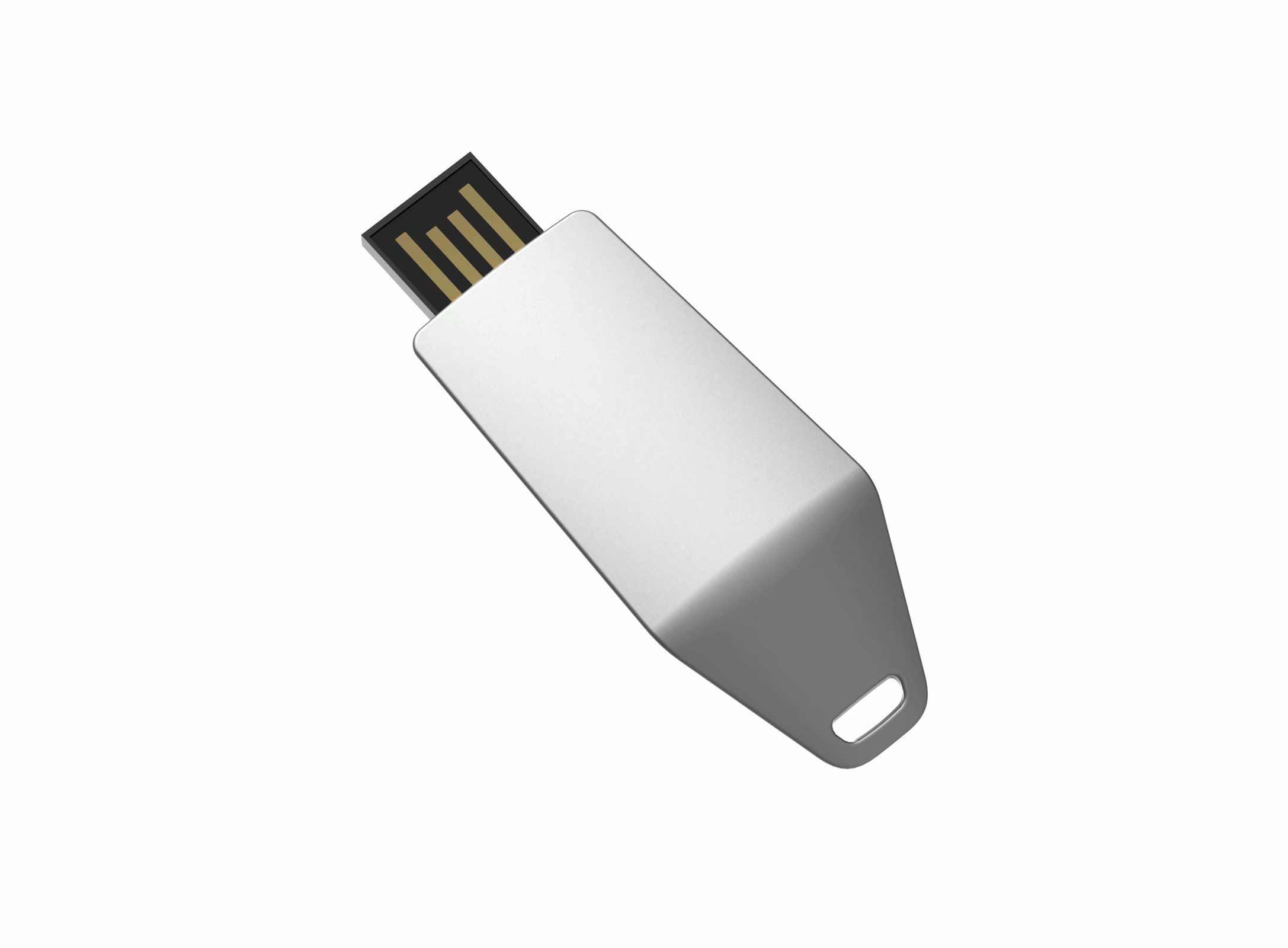 2019 New Design with Aluminum Alloy and Plastic Upper USB Flash Drive