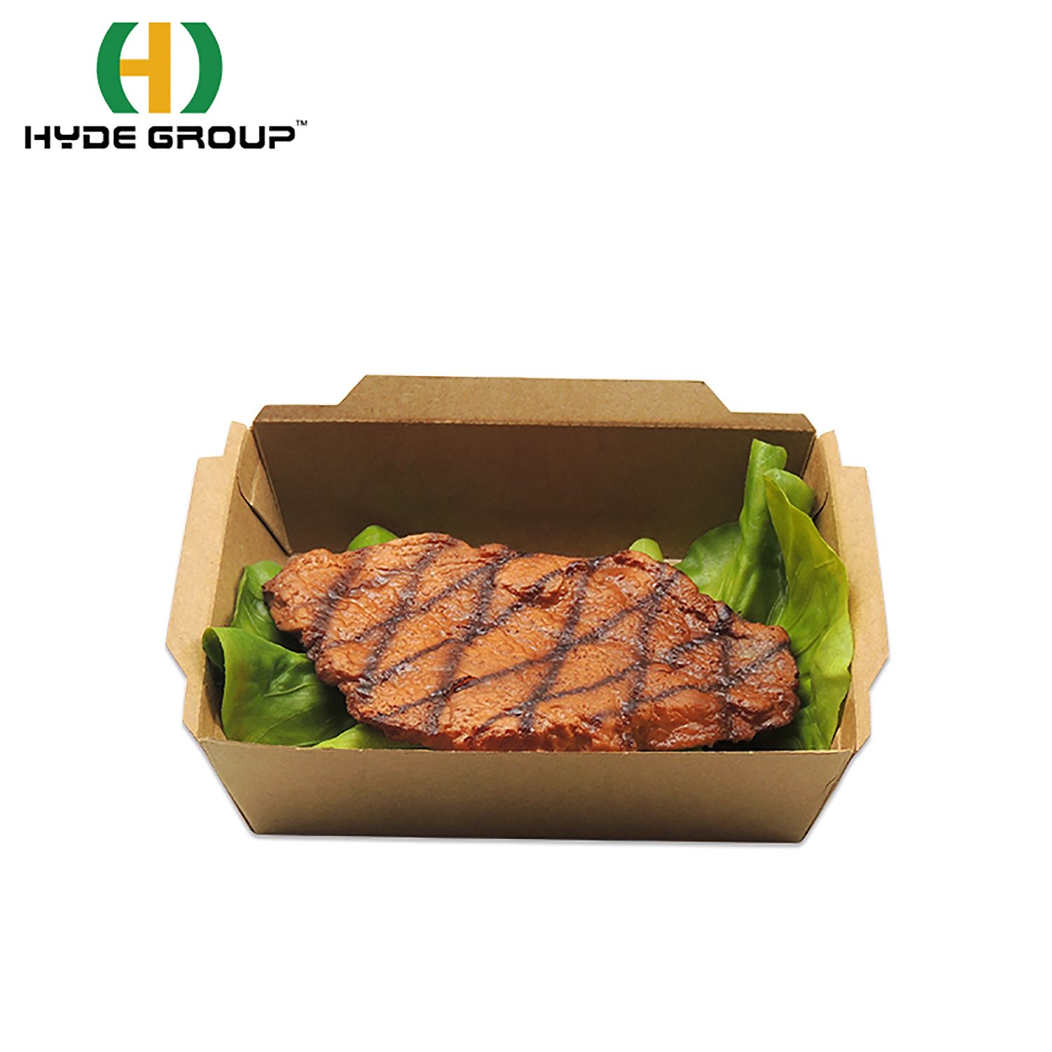 Take Away Food Packaging Lunch Box or Clamshell Burger Hamburger Box