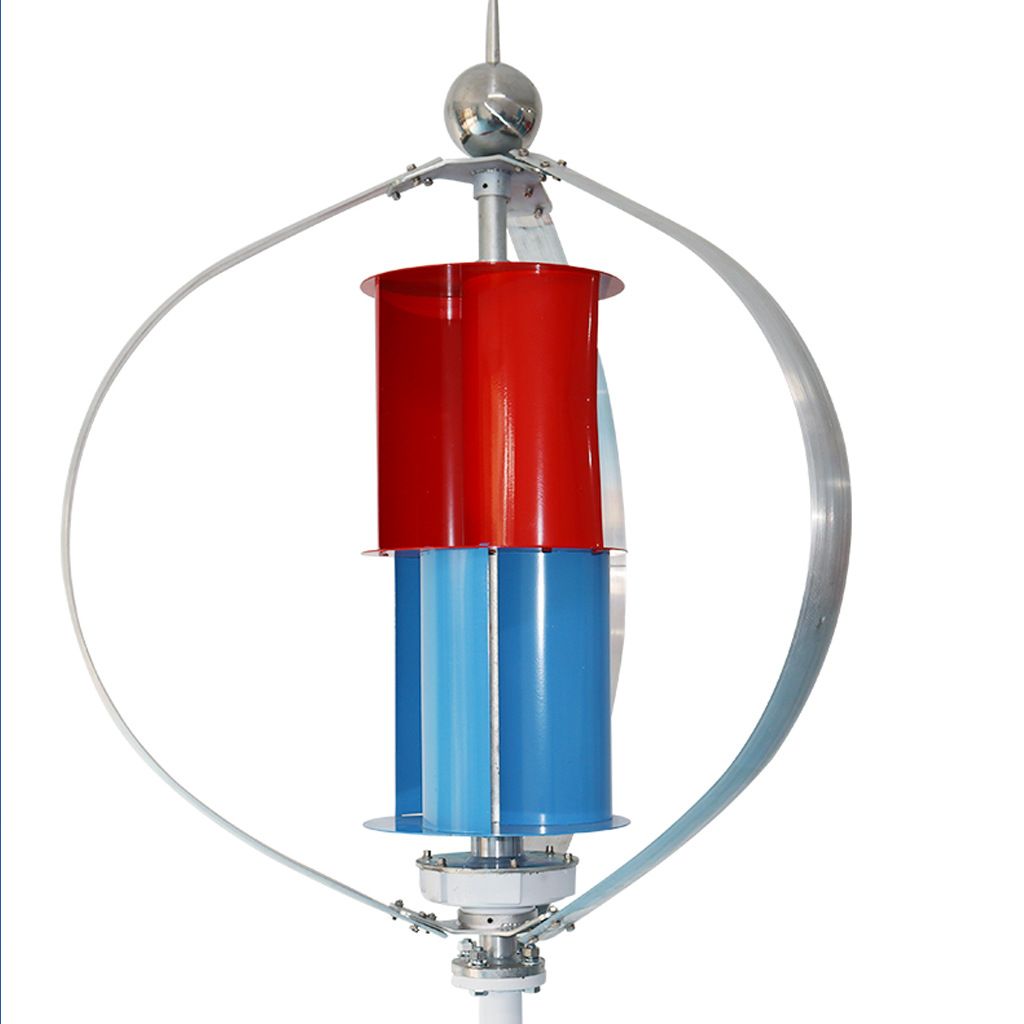 Best Home off-Grid 100W/200W/300W/400W Tiny Vertical Q-Type Wind Power Energy Wind Turbine