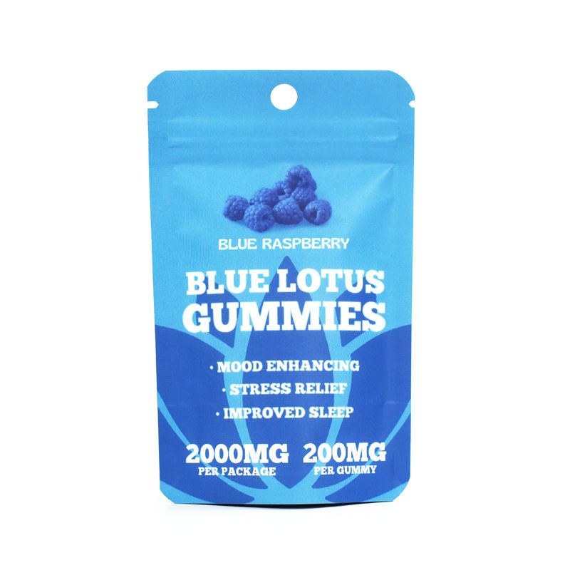 Candy Packaging Mylar Bag Reusable Aluminum Foil Plastic Zipper Stand up Pouch