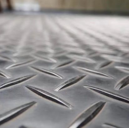 SUS 304 316 316L Stamped Stainless Steel Checkered Floor Plate for Anti Skid Floor