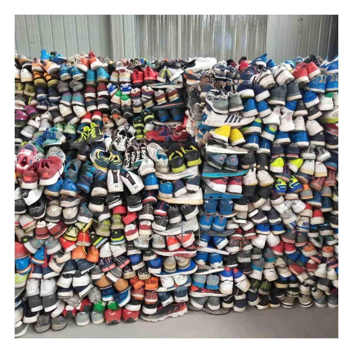 Factory Wholesale Shoes Second Hand Mixed in Bales Men Women Used Shoes