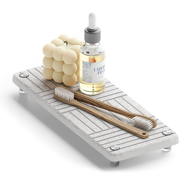 Kitchen Sink Caddy Instant Dry Diatomaceous Earth Stone Sink Organizer