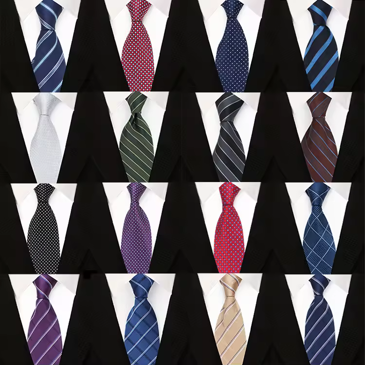 Wholesale Natural Silk Tie High Quality Woven Cheap 100% Silk Necktie Cheap Mens Neck Tie