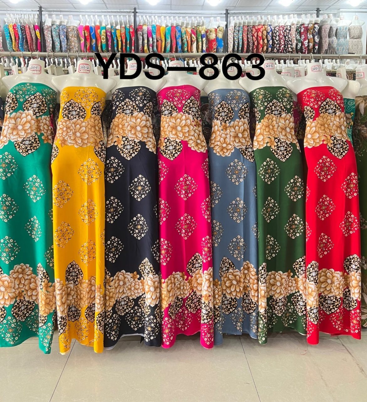 100% Rayon Floral in Stock Factory Direct Wholesale Digital Print Rayon Fabric