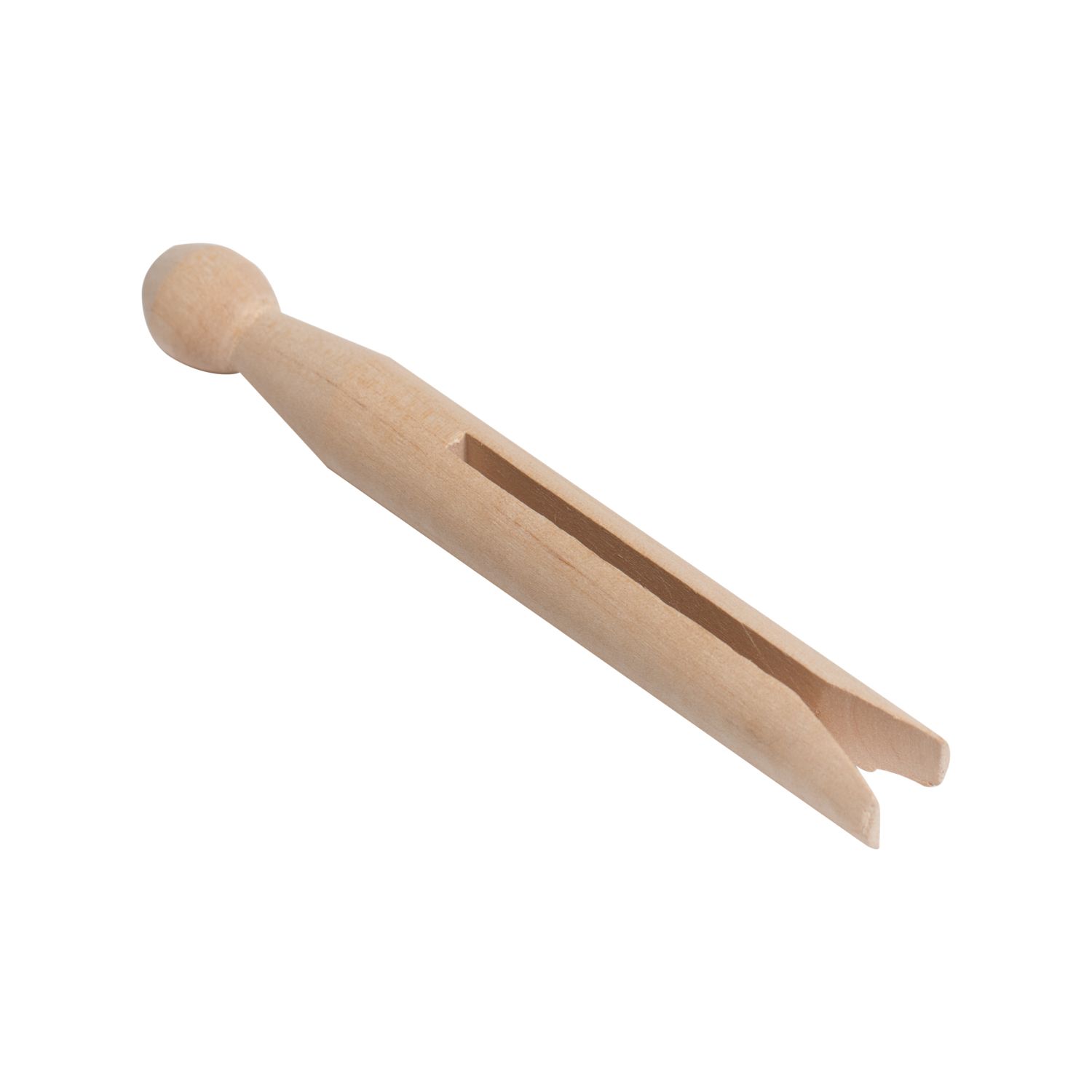 Kids DIY Painting Toy Wood Dolly Peg Traditional Dolly Clothespins Round Wooden Clothes Pins Crafts