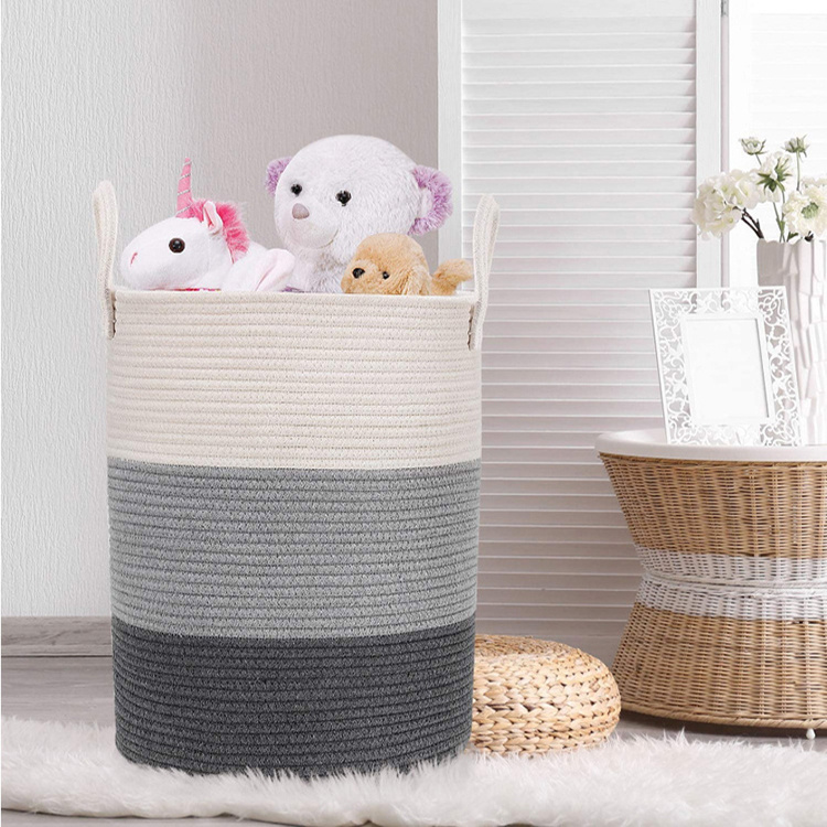 Hot Sell Big Volume Bathroom Laundry Hamper Large Handle Dirty Clothes Storage