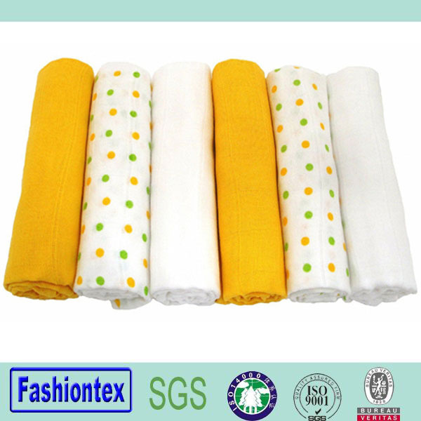 Hot Sale Infant Muslin Sleeping Swaddle Baby Muslin Square Muslin Cloth