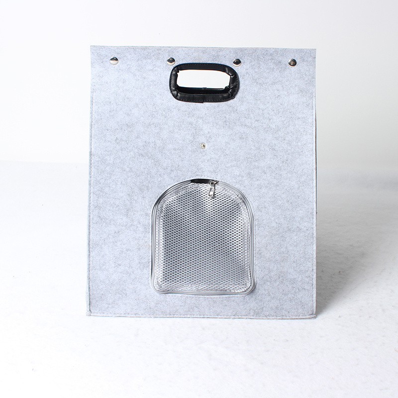 Manufacturers Direct Pet Supplies Winter Warm Semi-Enclosed P. E. T Felt Pet Cat Sleeping Bag