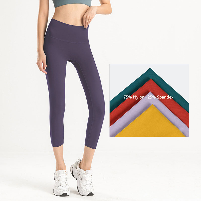 Qumor Wholesale Fashion Gym Sport Yoga Pants Women Capris Cropped Girl Leggings
