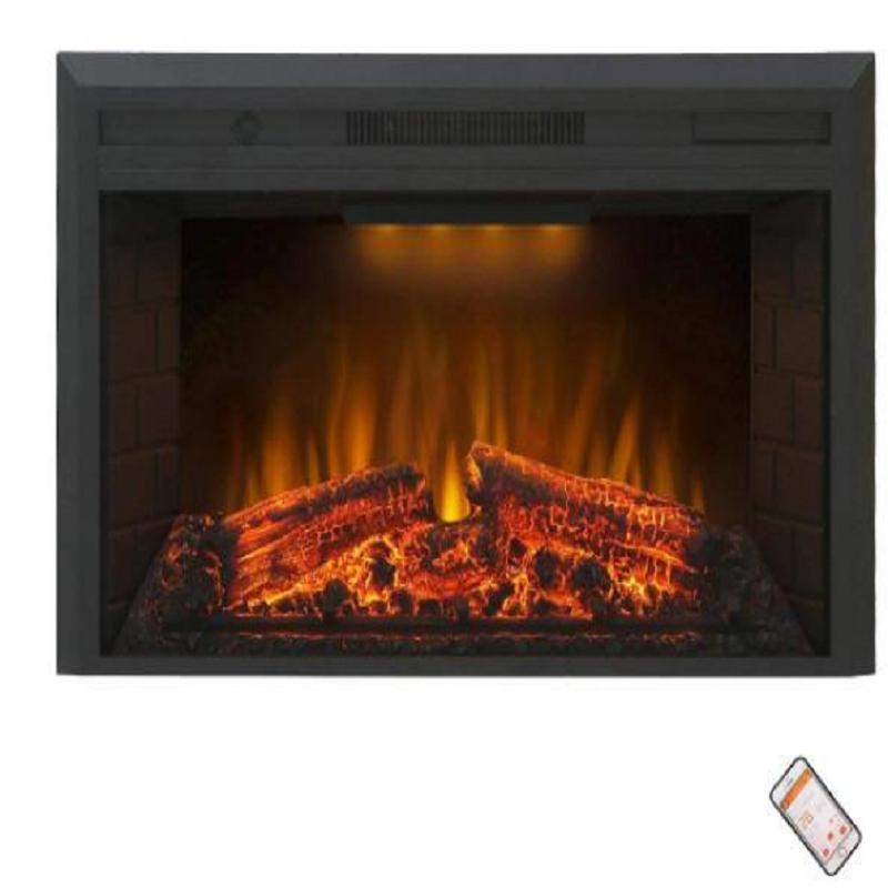 Mobile APP Control LED Lighting Electric Fireplace Best Quality