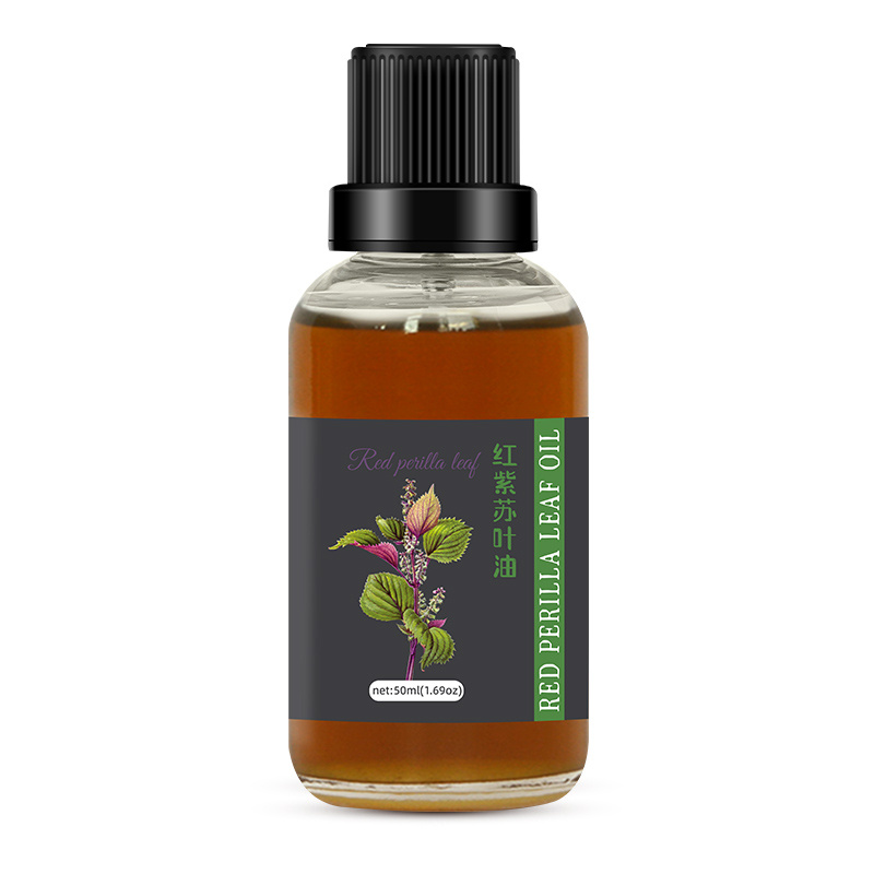 100% Pure Natural Steam-Distilled Perilla Leaf Essential Oil