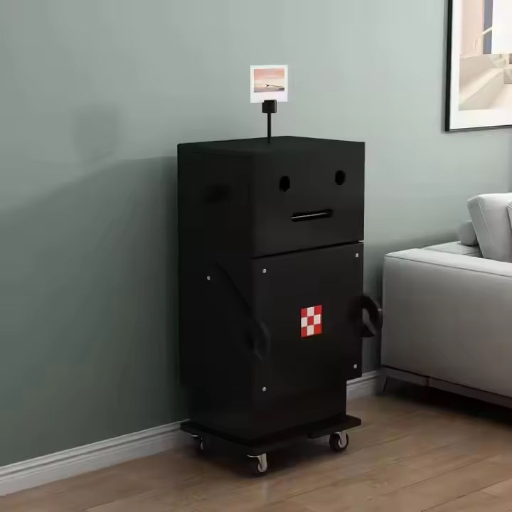 Latest Goods Attractive Design Robot Shape Colorful Removable Buffet Cabinet Living Room Cabinets Storage Cabinet For Home