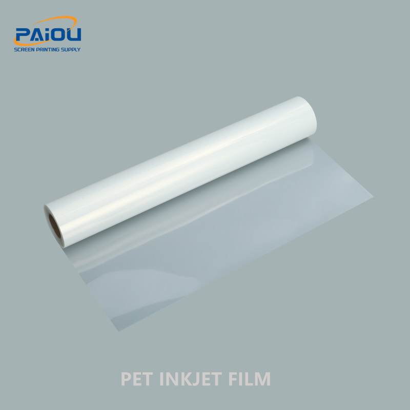 Inkjet Translucent Pet Based Film with Microporous Coating for Screen Printing