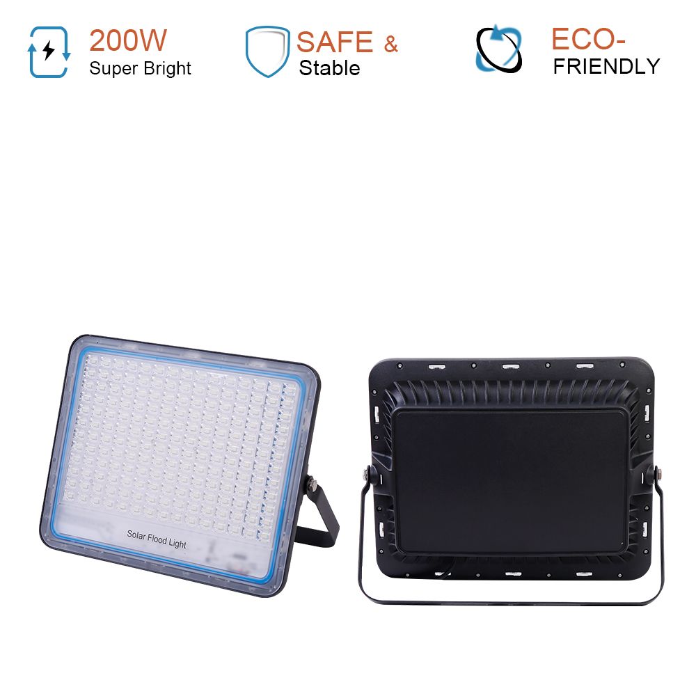 2024 New Arrival Wireless Control IP65 Waterproof Outdoor LED Solar Flood Lighting