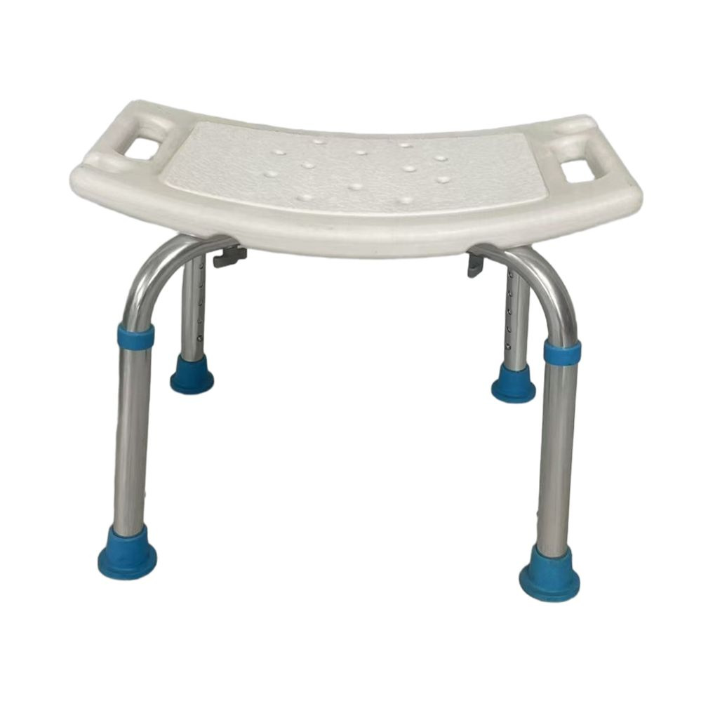 3-in-1 Bariatric Shower Aluminum Fold Lift Transfer Toilet Sit Lavatory Nursing Home Backless Bath Potty Commode Chair