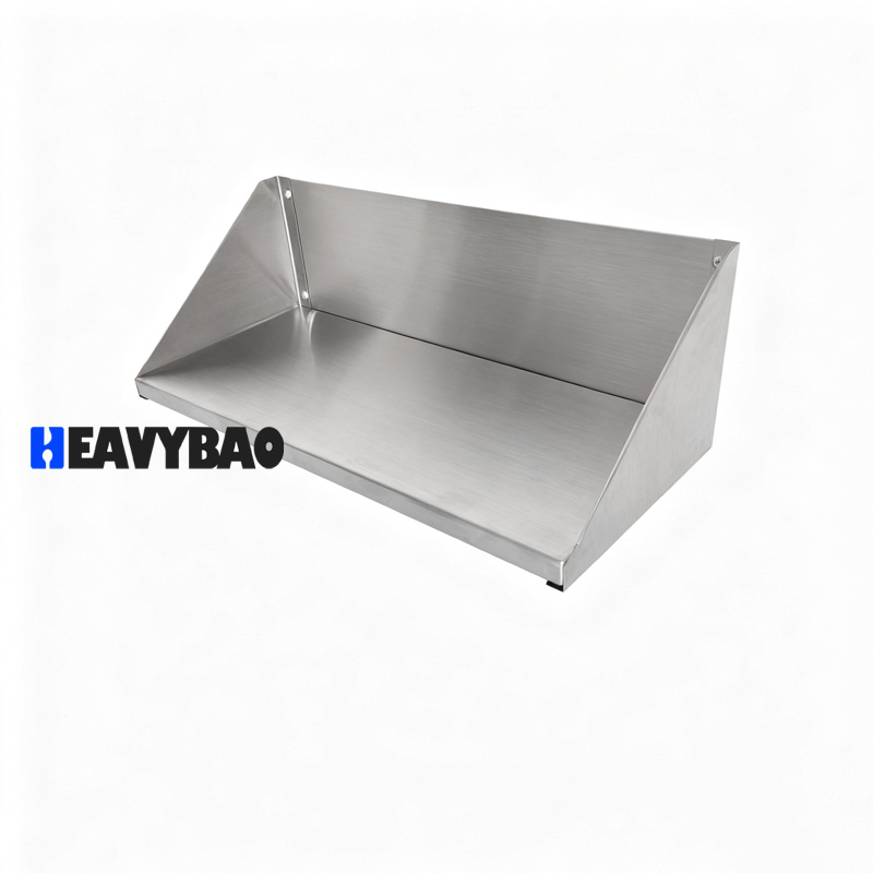 Heavybao Industrial Wall Mounted Stainless Steel Spice Shelf Rack Kitchen Equipment Utensils