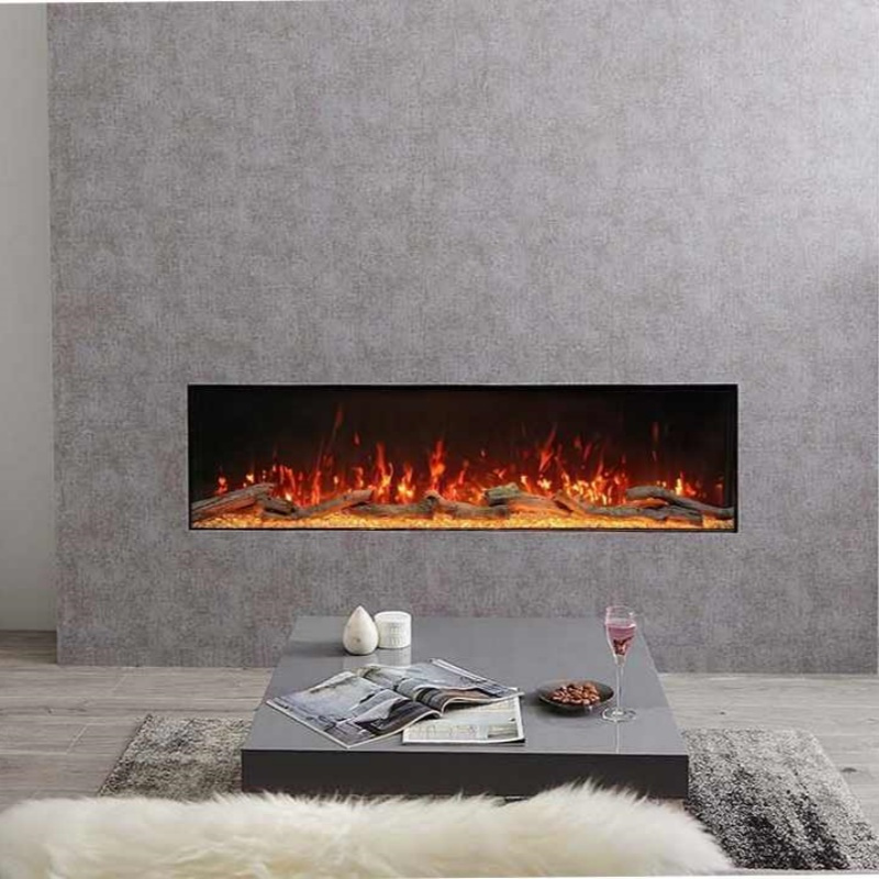 Best with Wooden Frame Home Appliance 3 Sided Electric Fireplace