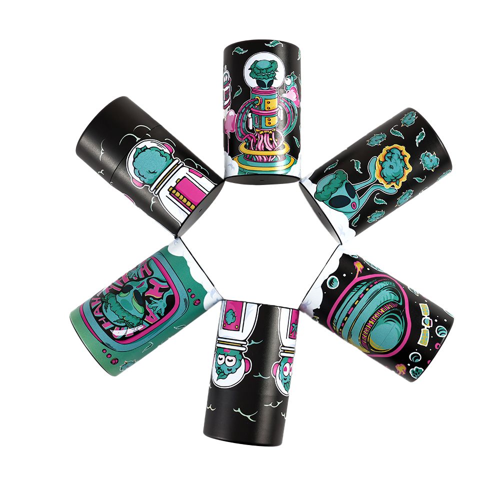 Dampproof Smell Proof Plastic Airtight Tobacco Stash Box Jar for Smoking