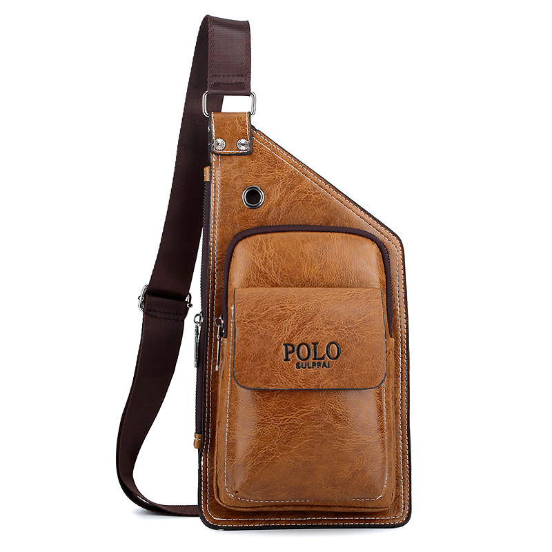 Men Fashion Messenger Bags Chest Bag Cross Body Hand Bag