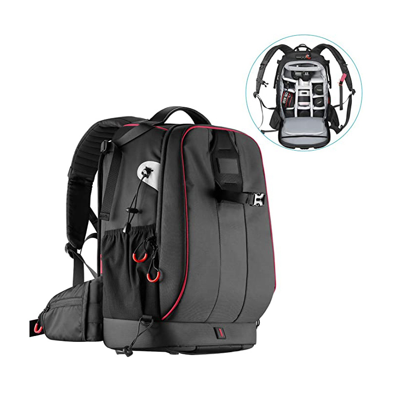 Amazon Anti-Theft Waterproof Shockproof Adjustable Padded Drone Camera Backpack Bag