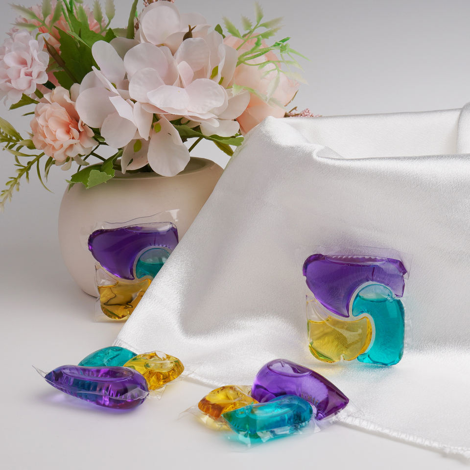 Laundry Pod Shape Ball Laundry Powder Detergent Best For White And Color Clothes Laundry Tablets Capsules