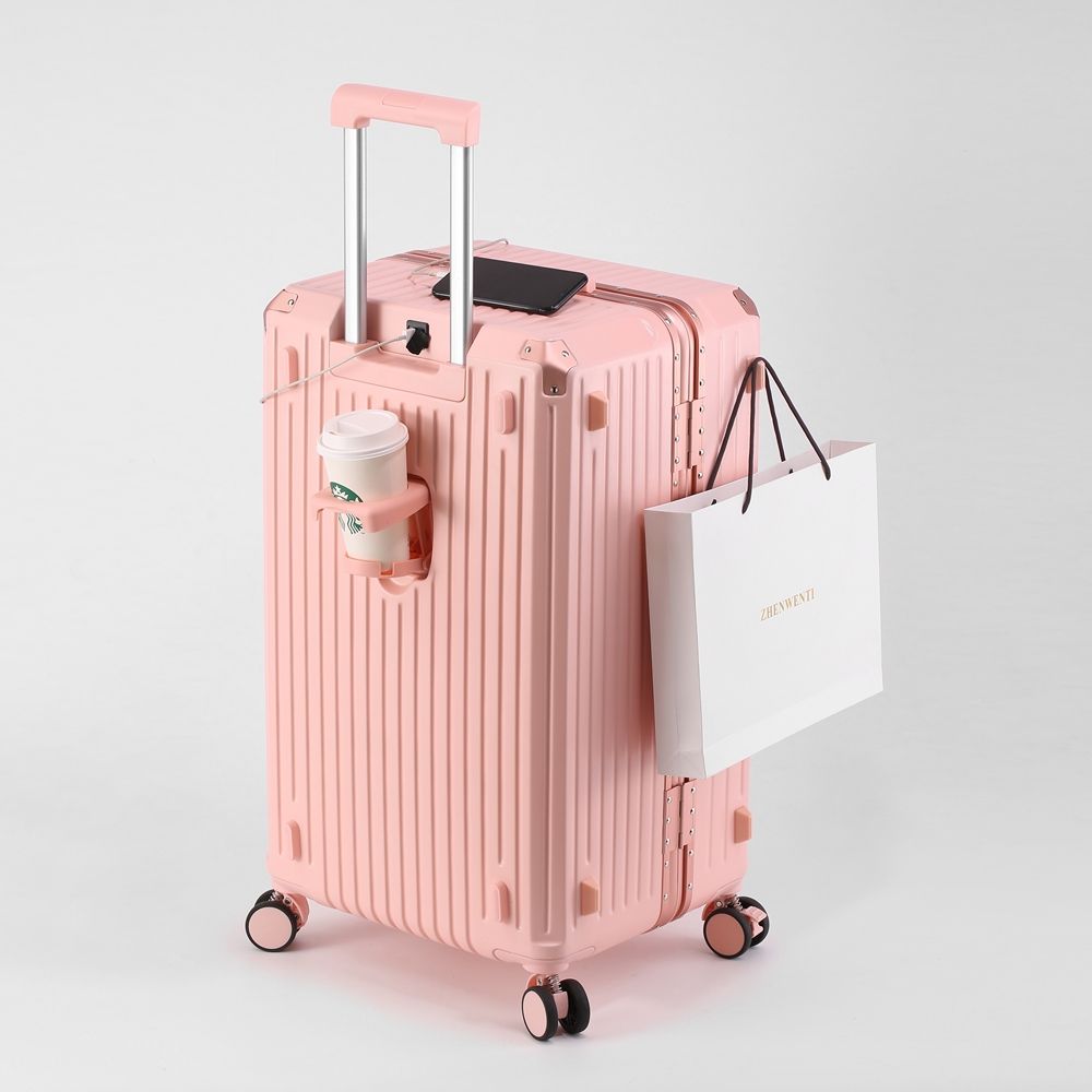 Pressure-Resistant Expandable Travel Suitcase Cabin Impact-Resistant Minimalist Hardshell Luggage for Cabin Approved