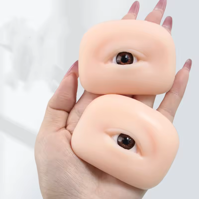 Factory Direct Sales 3d Silicone Permanent Makeup Pmu Tattoo Eye Brow Eyebrow Practice Skin