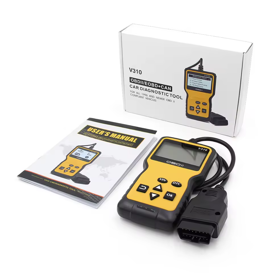 V310 Handheld Obd2 Scanner With Screen - Obd Ii Auto Engine Code Reader Diagnostic Too Multi-language