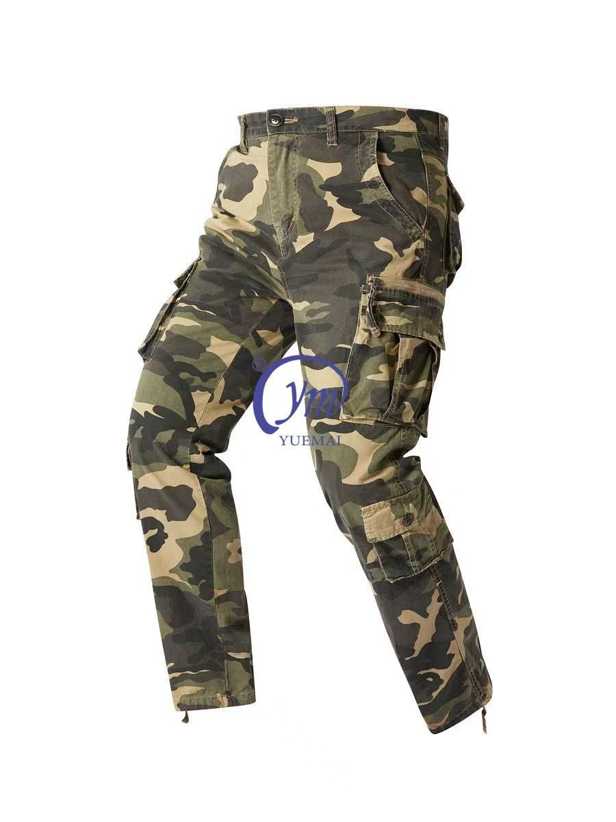 Versatile Outdoor Activities Lightweight Hiking Tactical Camouflage Men's Cargo Pants