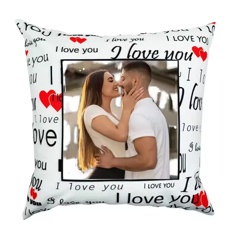High Quality 100% Polyester Diy Design Cushion Cover Geometric Print With Celebrities Pattern For Home Hotel Or Factory