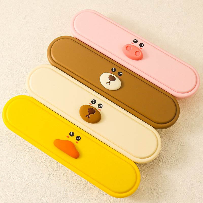 Stainless Steel 304 Portable Travel Camping Flatware Set Children Travel Utensils Chopsticks Fork Spoon Cutlery Set with Case