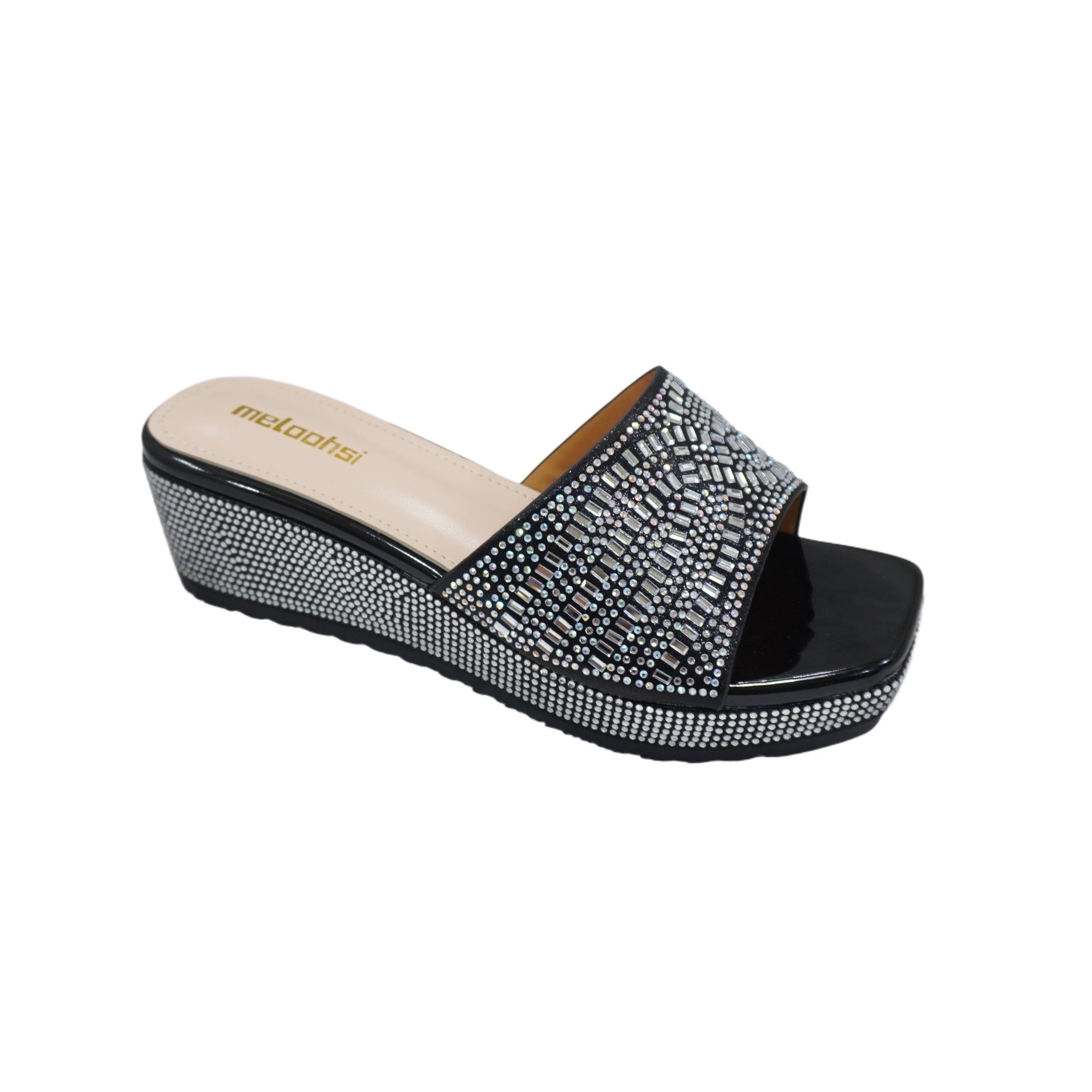 High Quality Fashion Women's Shoes Summer Wedge Heel Brick Upper Comfortable Outdoor Sandals for Women Lady Shoes