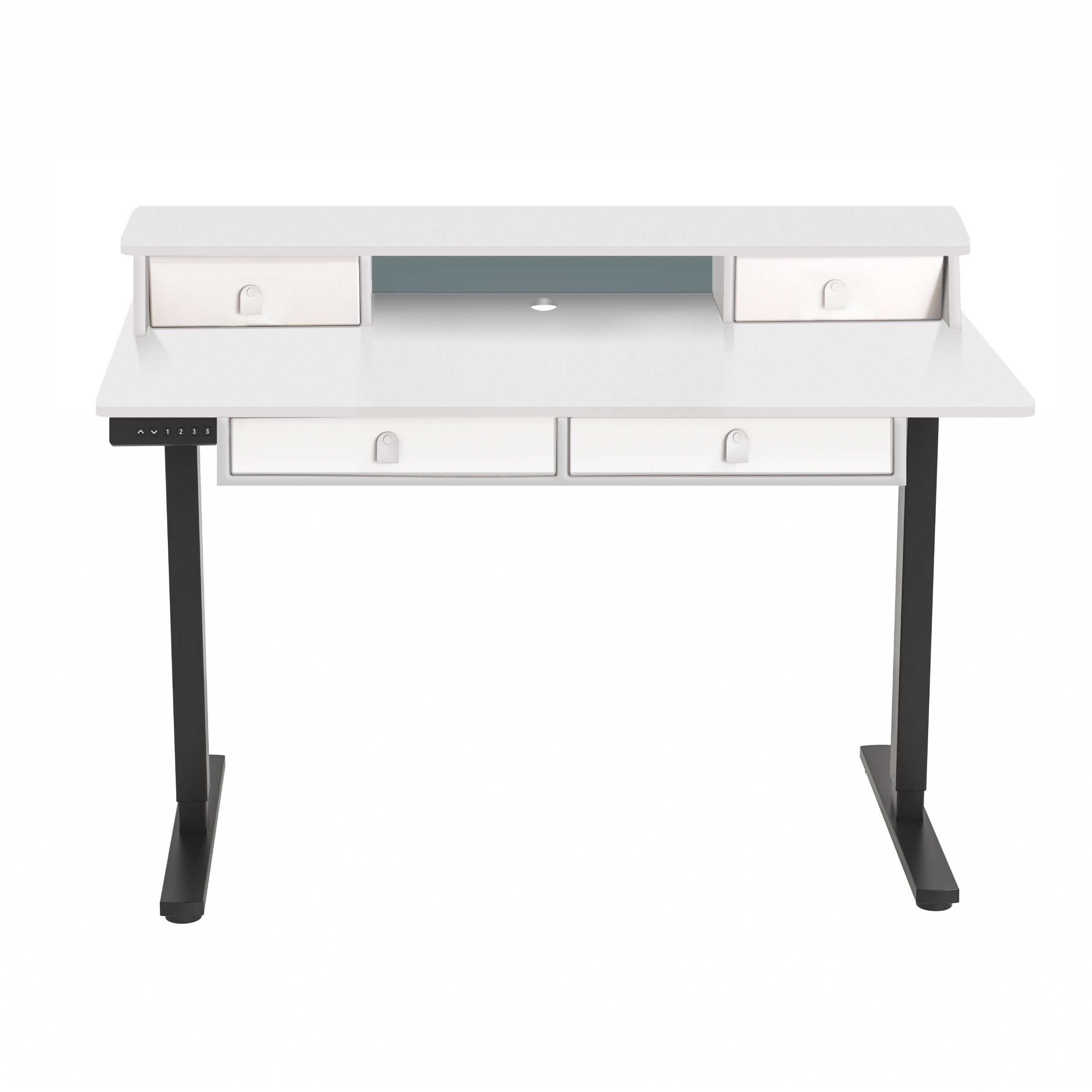 Ergonomics Furniture Sit Stand Table Electric Adjustable Height Standing Computer Desk