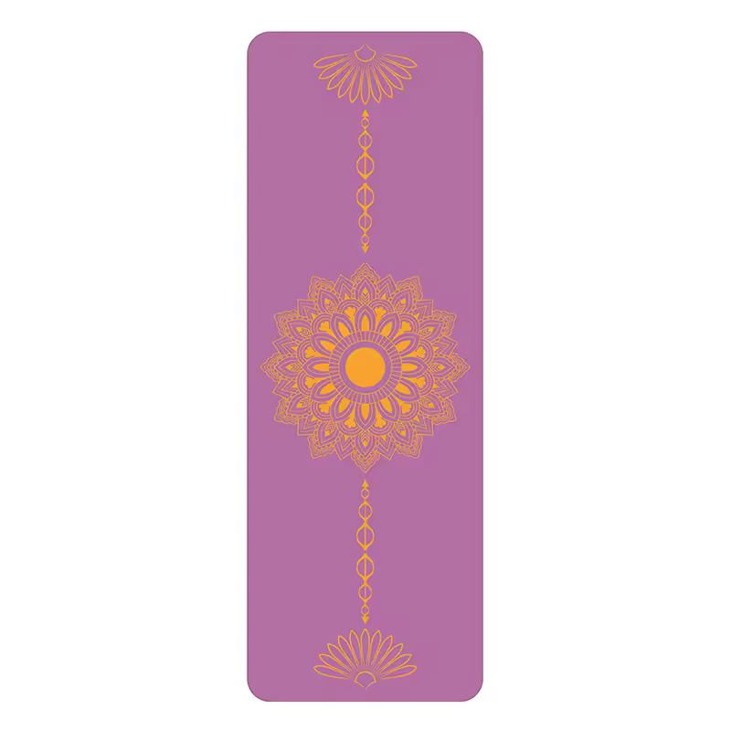 Eco Friendly Non Slip Pu Rubber Mat Natural Rubber Yoga Mat Pilates Colorful Customised Pu Yoga Mat