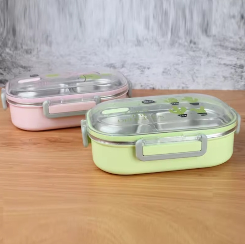 Hot Sale Stainless Steel 304 Lunch Box Reusable Insulated Lunch Box BPA-Free