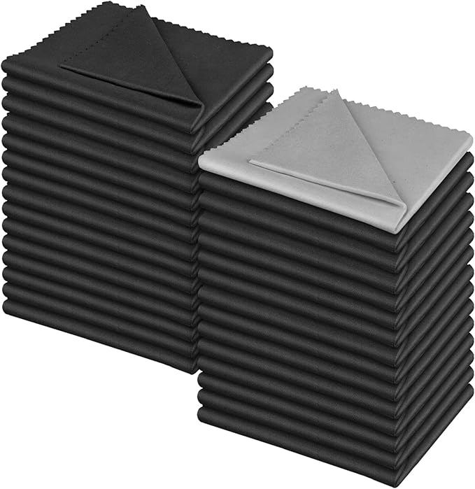 Customized Printed Logo Glasses Wiping Cloth Wholesale Sunglasses Lens Microfiber Cleaner Eyeglass Cleaning Cloth