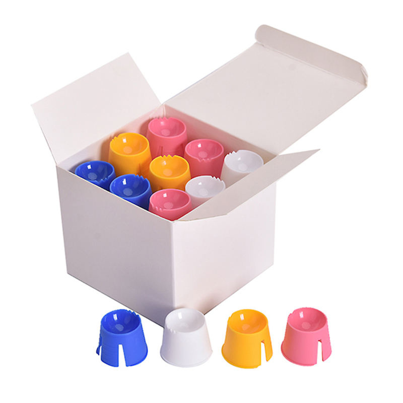 Multi-Purpose 4 Colors Assorted Dental Disposable Plastic Dish