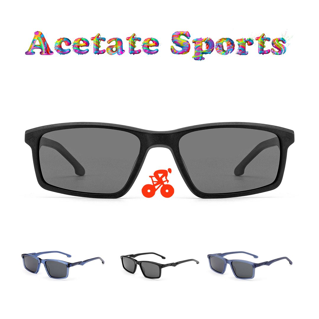 Wholesale Retail Shades Trending Product Low MOQ Acetate Sport Minimalist Unisex Sunglasses