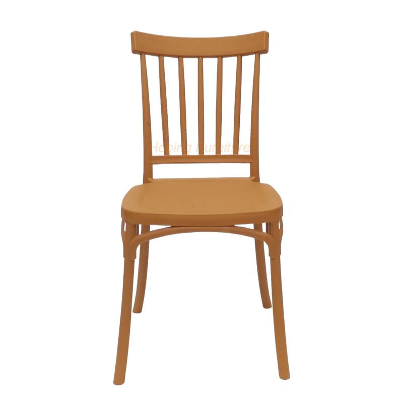 China Supplier Furniture Market White Outdoor Wedding Chair Banquet Chair Event Party Dining Furniture Square Plastic Chair