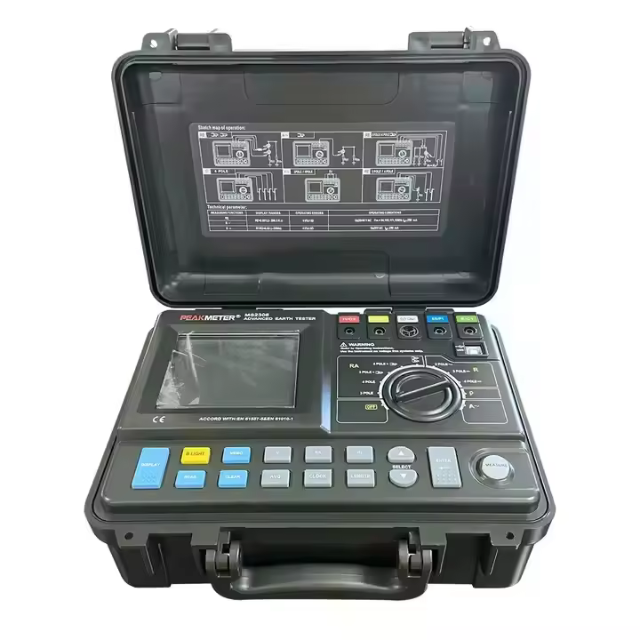 Socket Polarity Earth Leakage Tester Earth Fault Loop Tester Manufacturer Price
