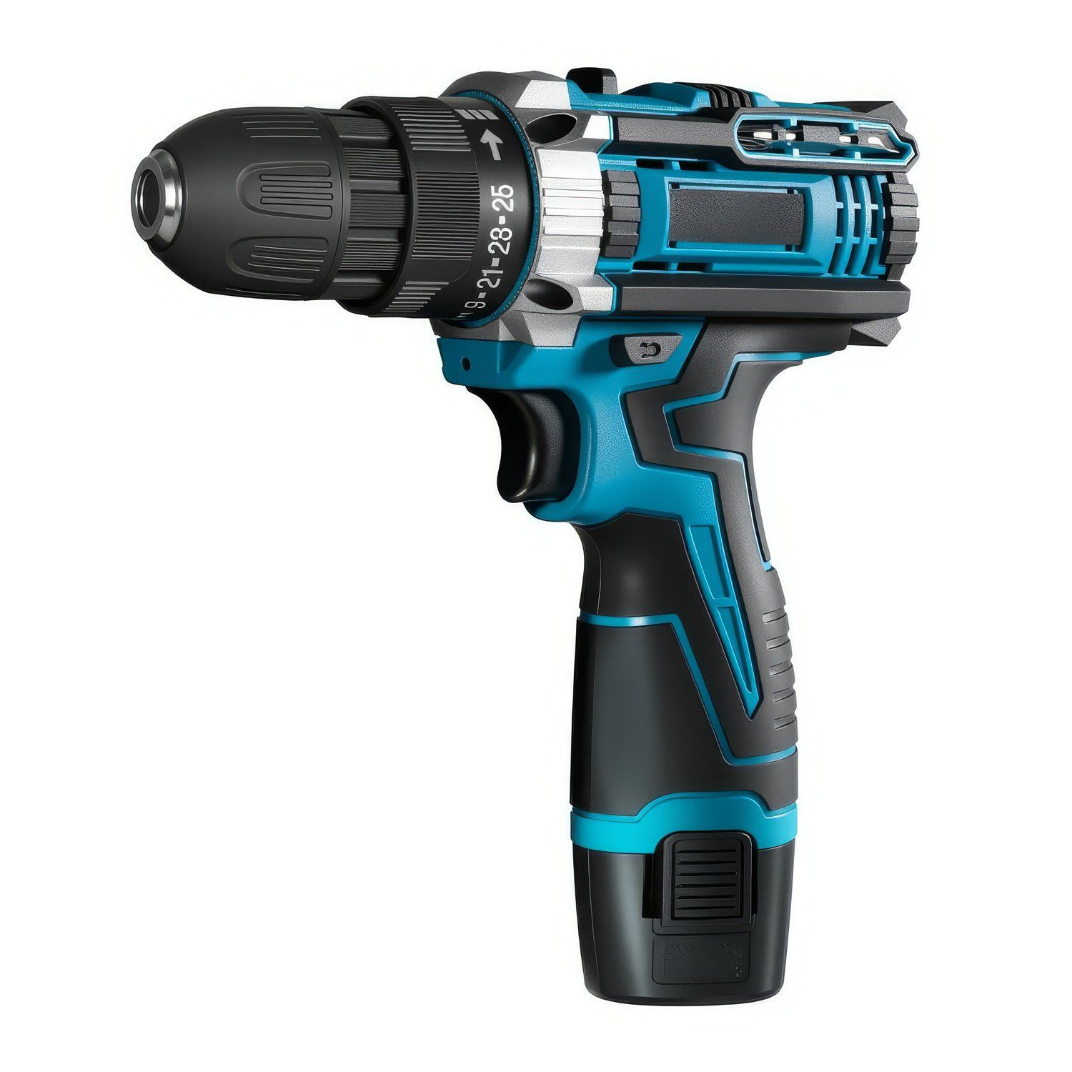 Cordless Electric Drill Set Lithium Battery High Power Drill Machine Home Use