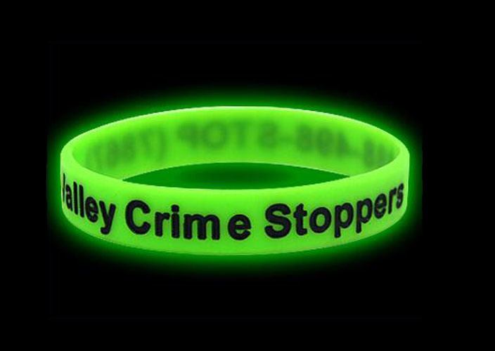 Green Sport Luminous Silicone Glow in Dark Bracelet