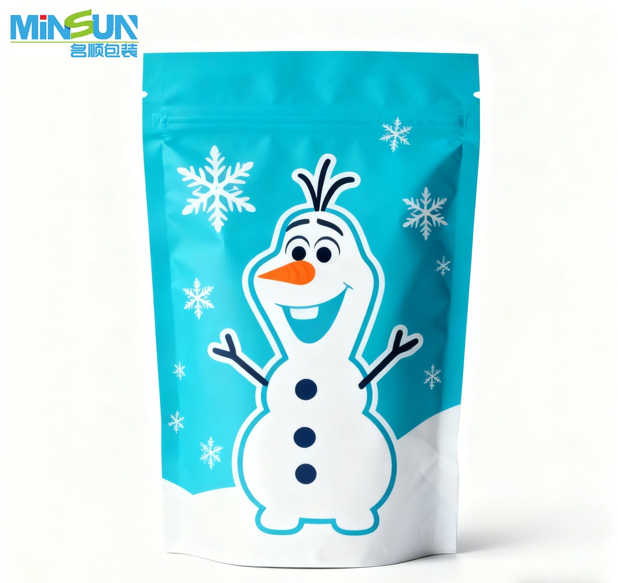 Durable Candy Packaging Stand-up Pouch with Zipper