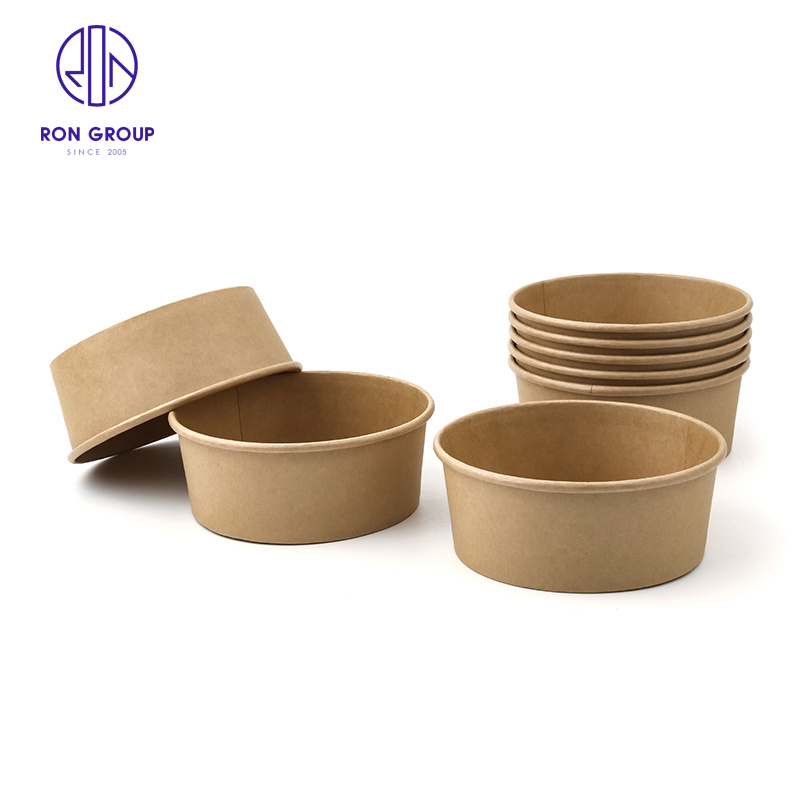 Exquisite High Quality Dessert Shop Cafe Dessrt Salald Special Paper Bowl