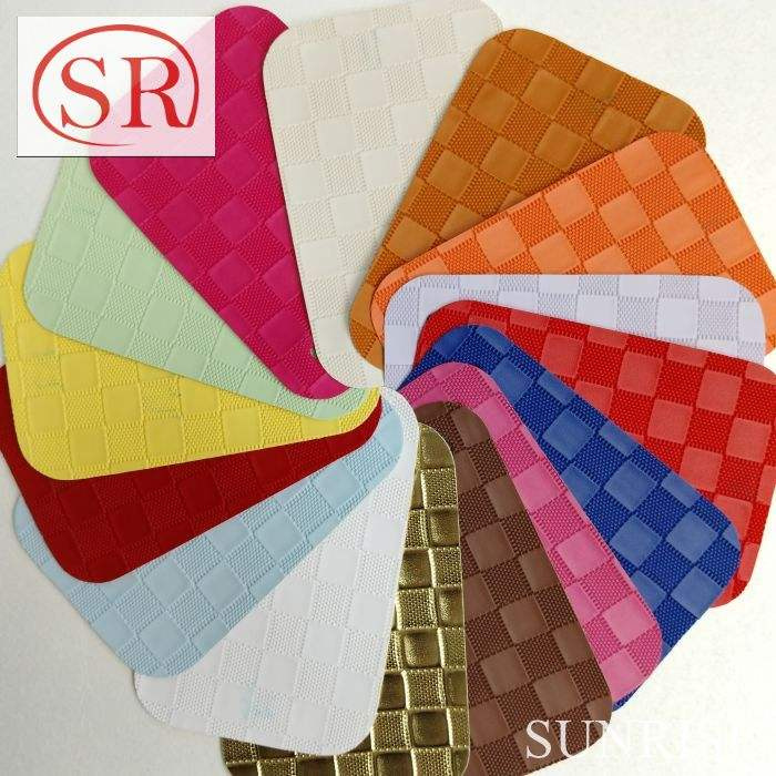 Wholesale Waterproof Mass Stock Free Sample Anti-Mildew Recycled PVC Synthetic Leather