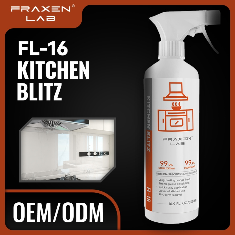 500ml Wholesale Price Home Kitchen Cleaner Spray Oil Stain Cleaner Kitchen Foam Clean Liquid