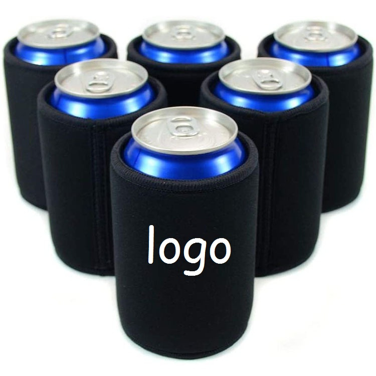 Customize Durable Can Coolers Neoprene and Foam Full Color Bottle Bag Cooler