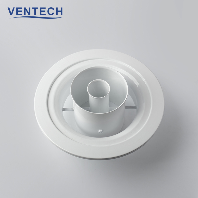 Ventilation Aluminum Adjustable Jet Ring Diffuser